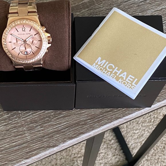 Rose Gold Michael Kors Watch
